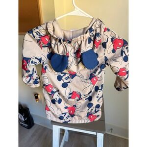 Disney junior kids 2t rain windbreaker Mickey Mouse‎ ears jacket